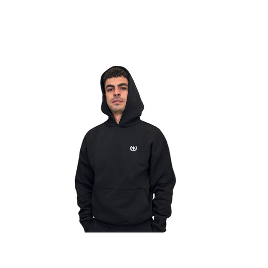 Oversize basic hoodie "black'